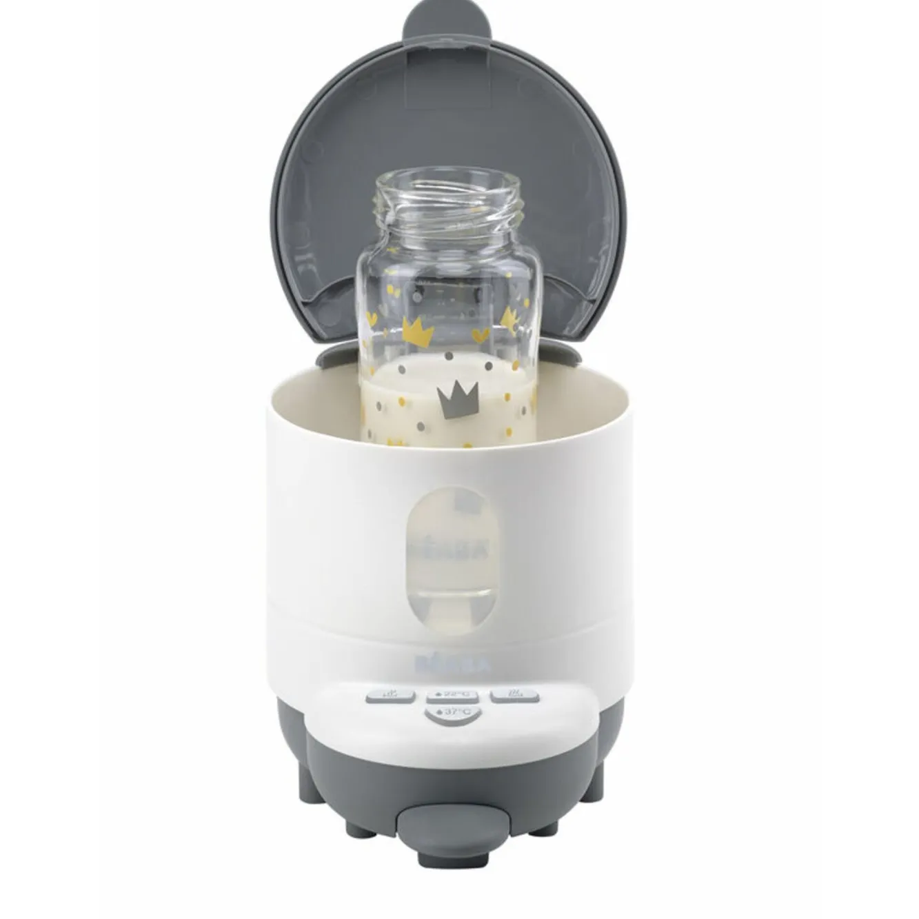 Base Chauffante Bib'Expresso® - White-Grey*BÉABA Discount