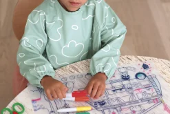 Bavoir A Manches Evolutif 2 En 1 Sage Green*BÉABA Sale