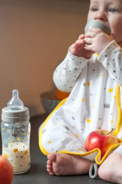 Bavoir Coton Crowns*BÉABA Best