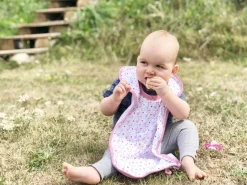 Bavoir Coton Flowers*BÉABA Outlet