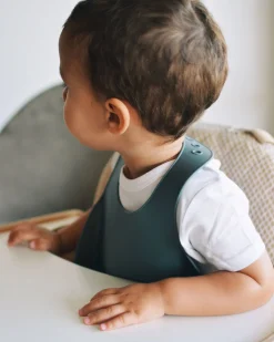 Bavoir Silicone Mineral*BÉABA Hot