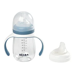 Biberon D'Apprentissage 2 En 1 210 Ml Windy Blue*BÉABA Sale