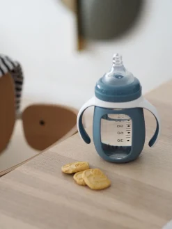 Biberon Verre D'Apprentissage 210 Ml Windy Blue*BÉABA Clearance