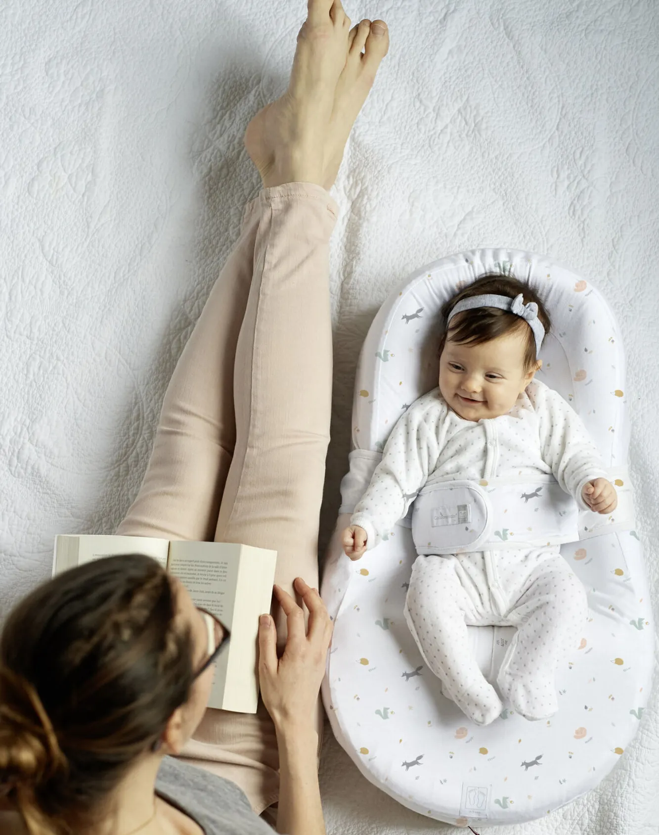 Cocoonababy® (Avec Drap) Happy Fox*BÉABA Discount