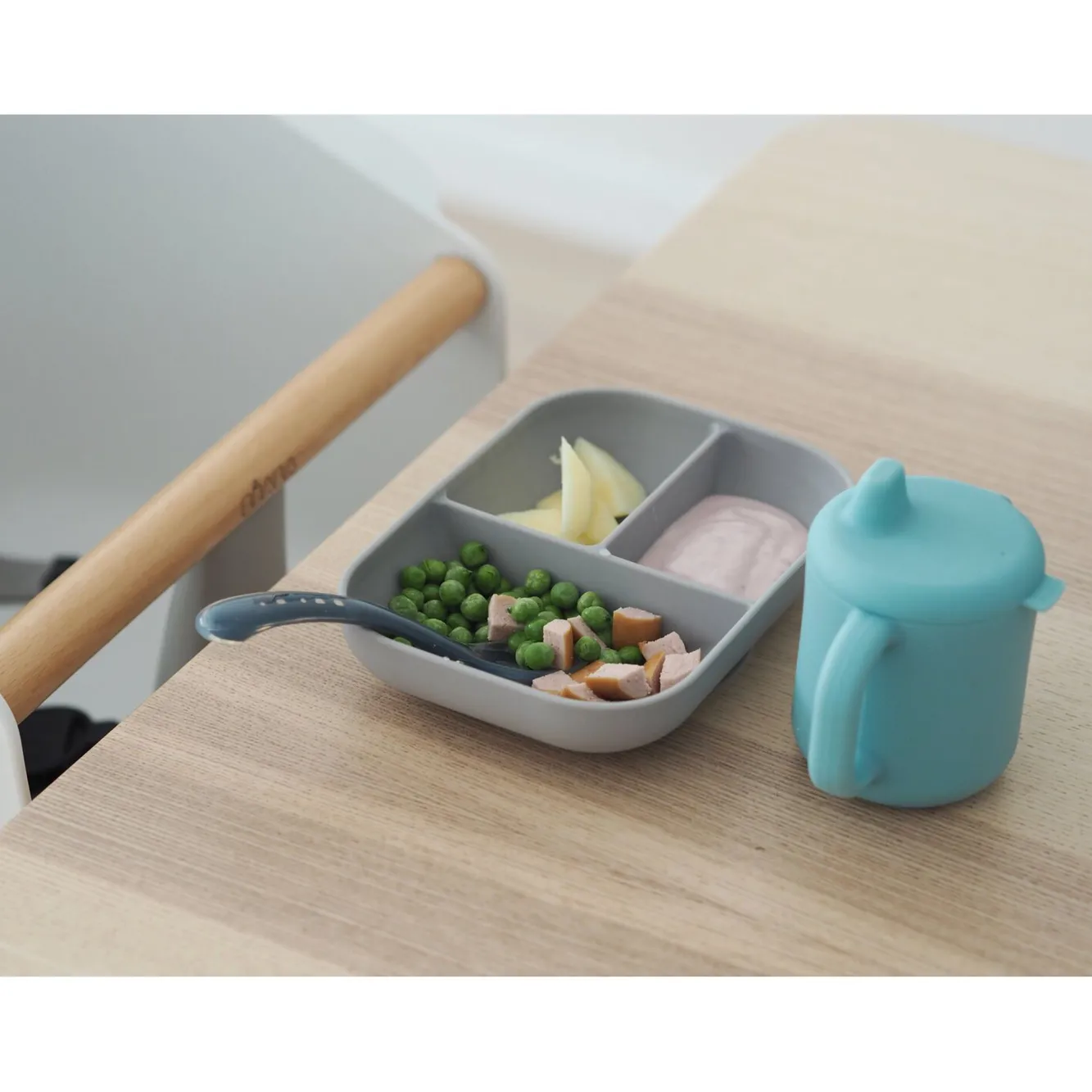 Coffret D'Apprentissage Silicone + Tasse Blue*BÉABA Best