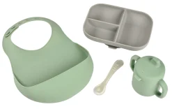 Coffret Repas Les Essentiels Grey / Sage Green*BÉABA Discount