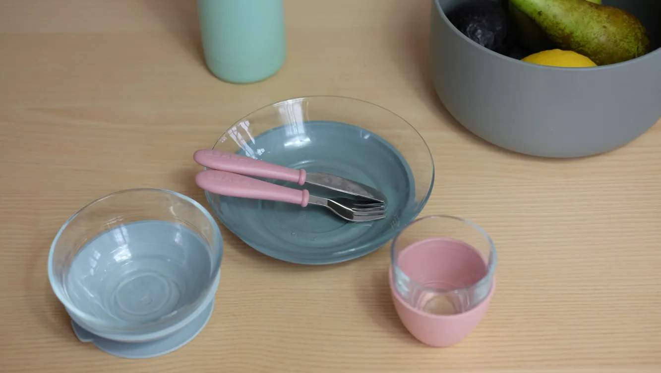 Coffret Repas Verre Eucalyptus*BÉABA Discount