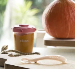 Cuillere 2Eme Age Silicone Pink*BÉABA Clearance