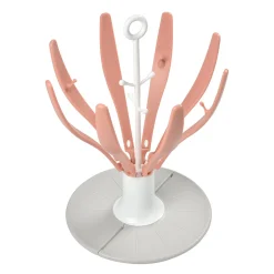 Egoutte-Biberon Flower Pliable Pink*BÉABA Clearance