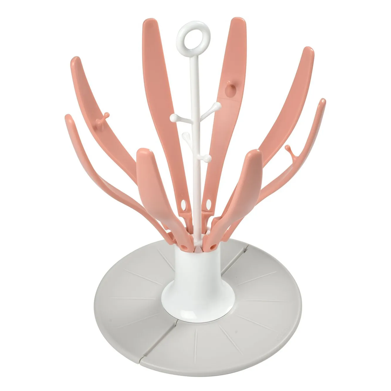 Egoutte-Biberon Flower Pliable Pink*BÉABA Clearance