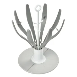 Egoutte-Biberon Flower Pliable Grey*BÉABA Online