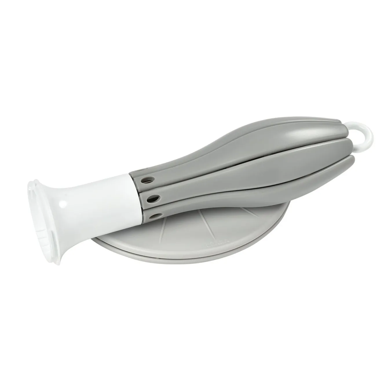 Egoutte-Biberon Flower Pliable Grey*BÉABA Online