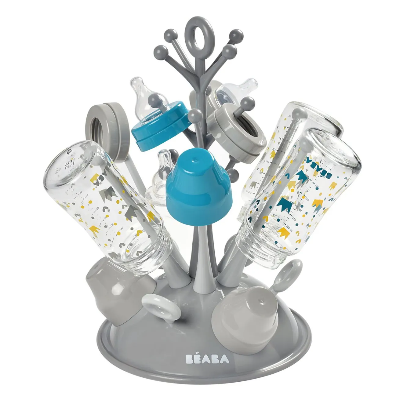 Egoutte-Biberons Arbre Grey*BÉABA Clearance