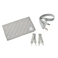 Kit Accessoires - Sac Grey : Matelas Amovible, Attaches Pous*BÉABA New