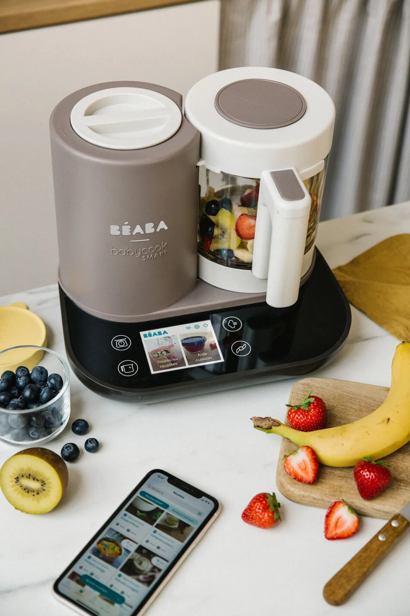 Le Robot Cuiseur Babycook® Smart Dove Grey*BÉABA Clearance