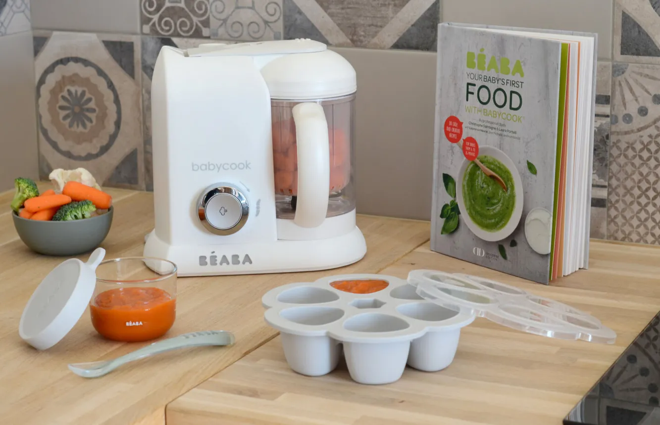 Le Robot Cuiseur Babycook® Solo White-Silver*BÉABA