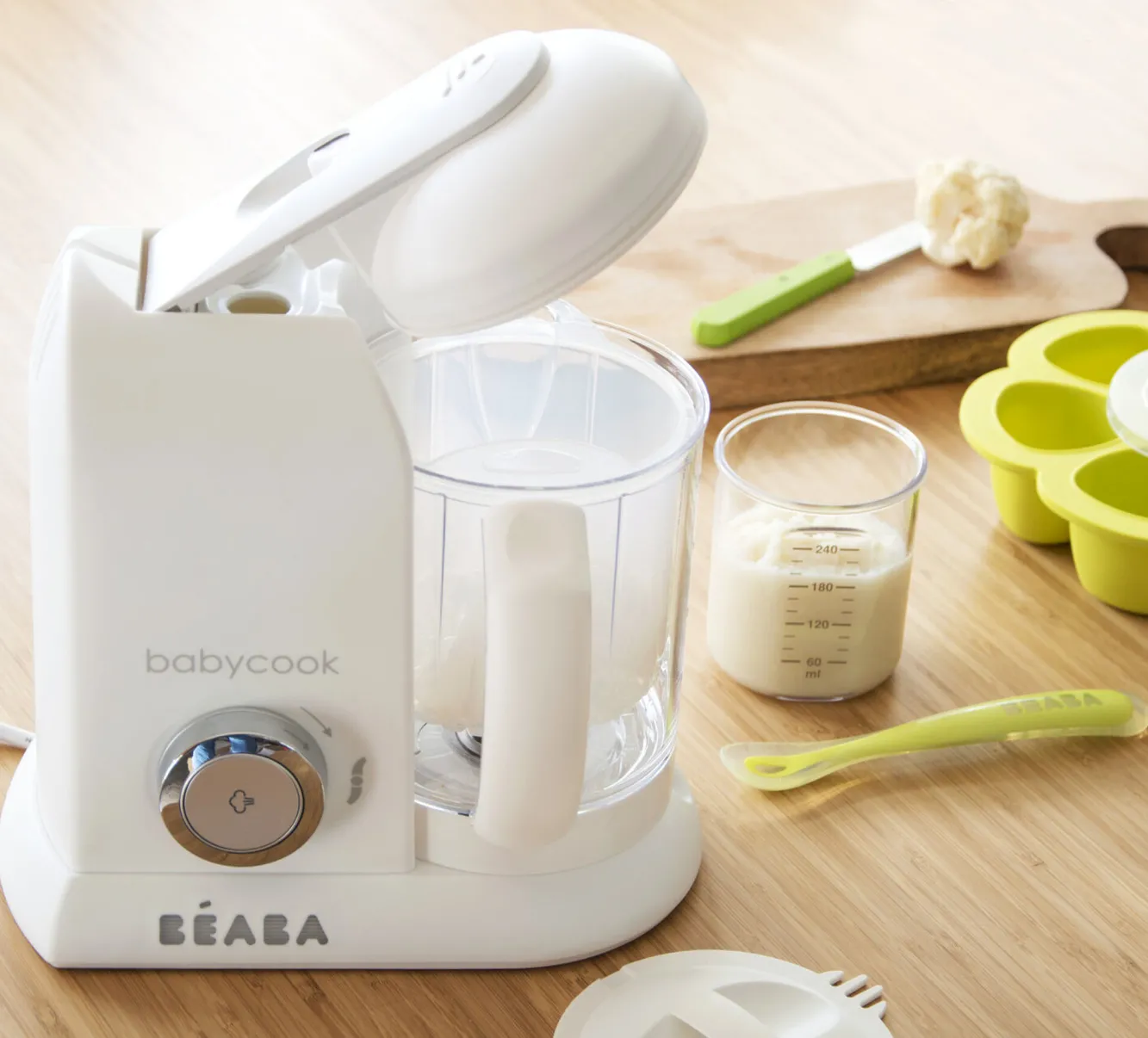 Le Robot Cuiseur Babycook® Solo White-Silver*BÉABA