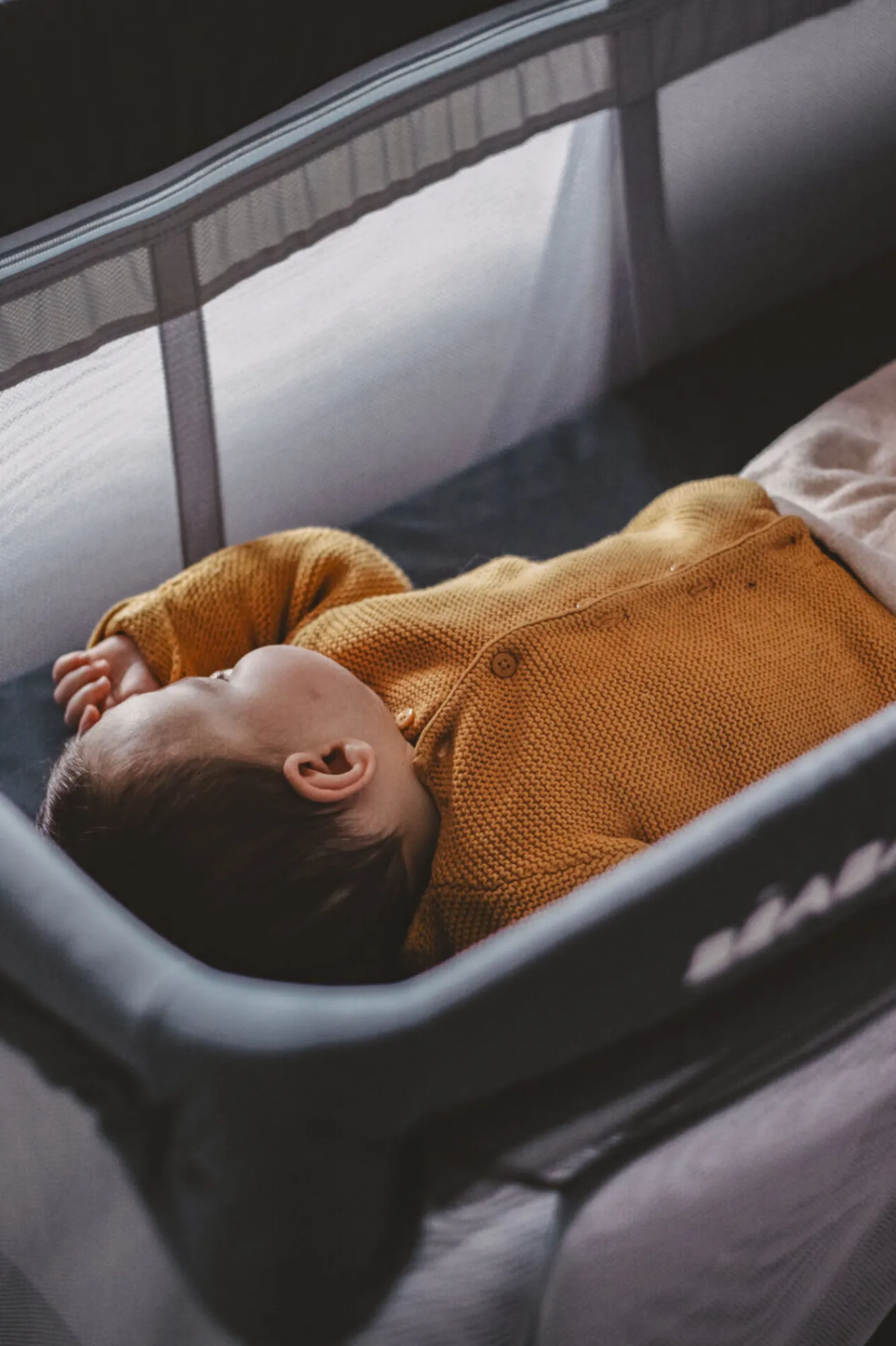 Lit Parapluie 3 En 1 Eazy Sleep Mineral Grey*BÉABA Outlet