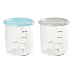 Lot 2 Maxi Portion Blue/Grey*BÉABA