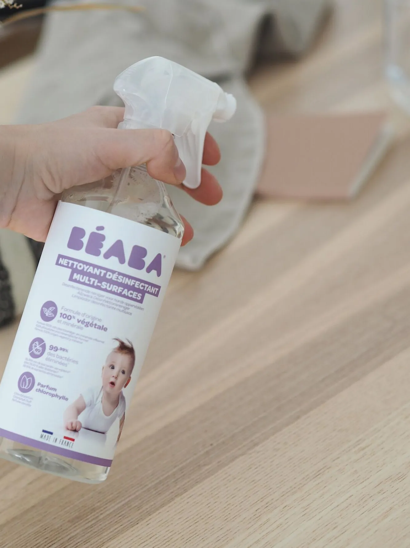 Lot 2 Nettoyants Desinfectant 500Ml Chlorophylle*BÉABA Best