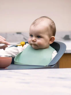 Lot De 2 Bavoirs Silicone Light Mist/Sage Green*BÉABA Discount