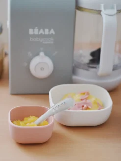 Lot De 3 Bols Silicone Gigogne Velvet Grey*BÉABA Discount