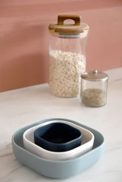 Lot De 3 Bols Silicone Gigogne Night Blue*BÉABA Discount