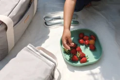 Lot De 2 Cuilleres 1Er Age Silicone Bi-Ton Mineral*BÉABA Sale