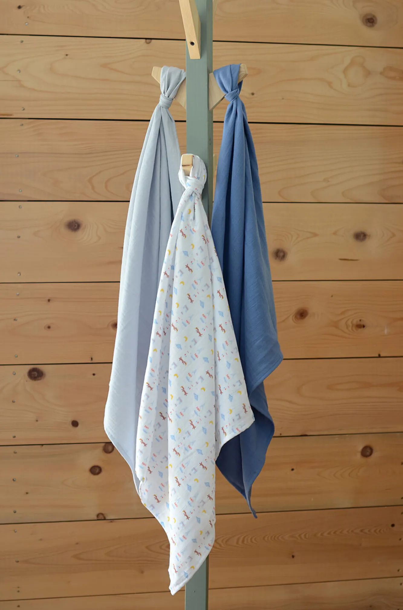 Lot De 3 Langes En Coton Paris*BÉABA