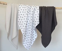 Lot De 3 Langes En Coton Savanna*BÉABA Sale