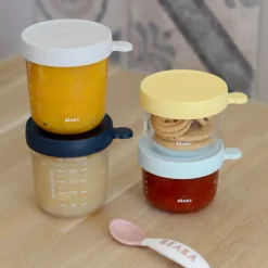 Lot De 4 Portions Verre - Pastel*BÉABA Sale