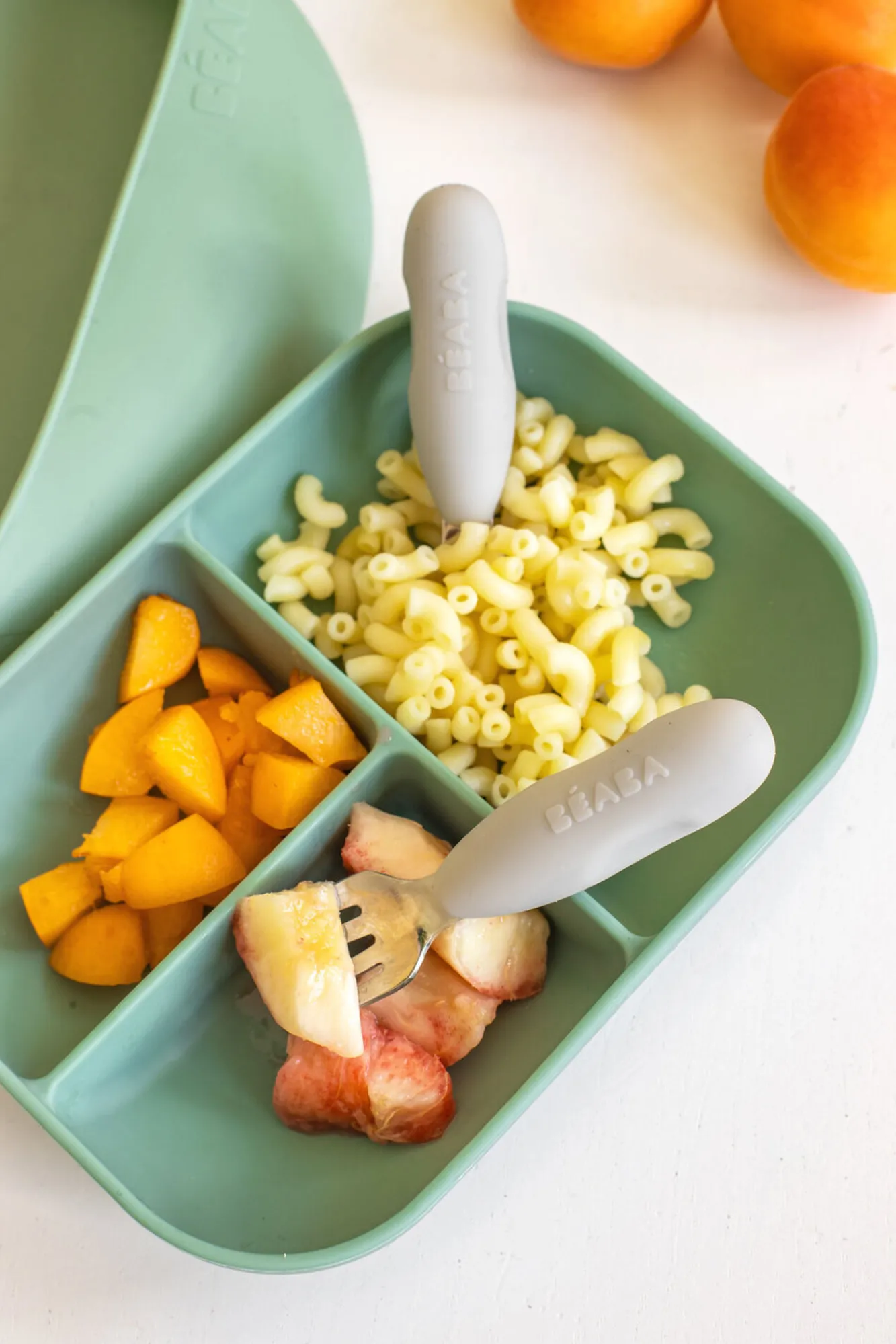 Lot De 2 Pre-Couverts Inox Velvet Grey*BÉABA Hot