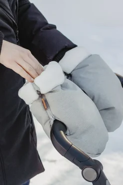 Moufles Poussette Heather Grey*BÉABA Best