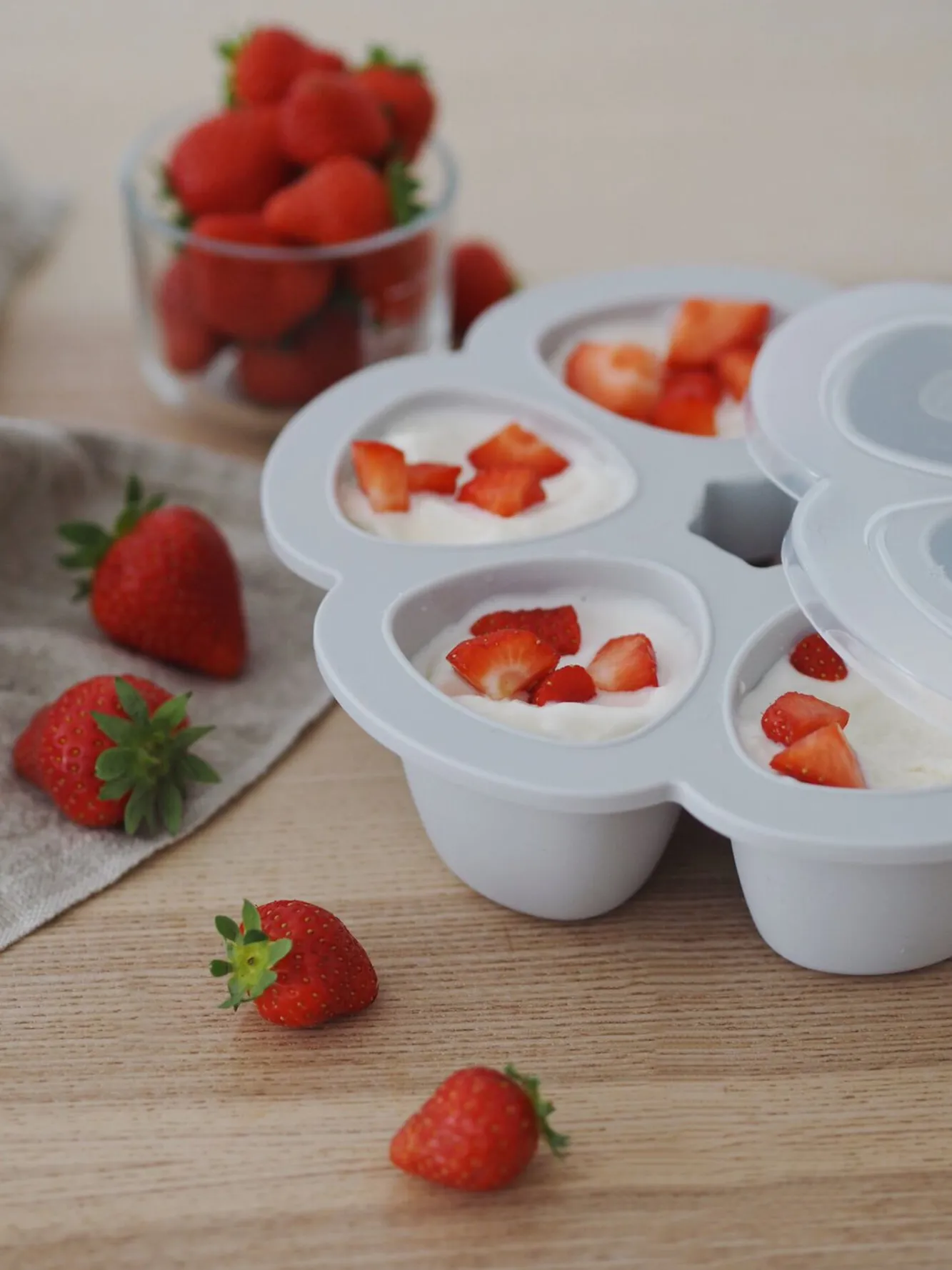 Multiportions Silicone 6*150Ml Light Mist*BÉABA