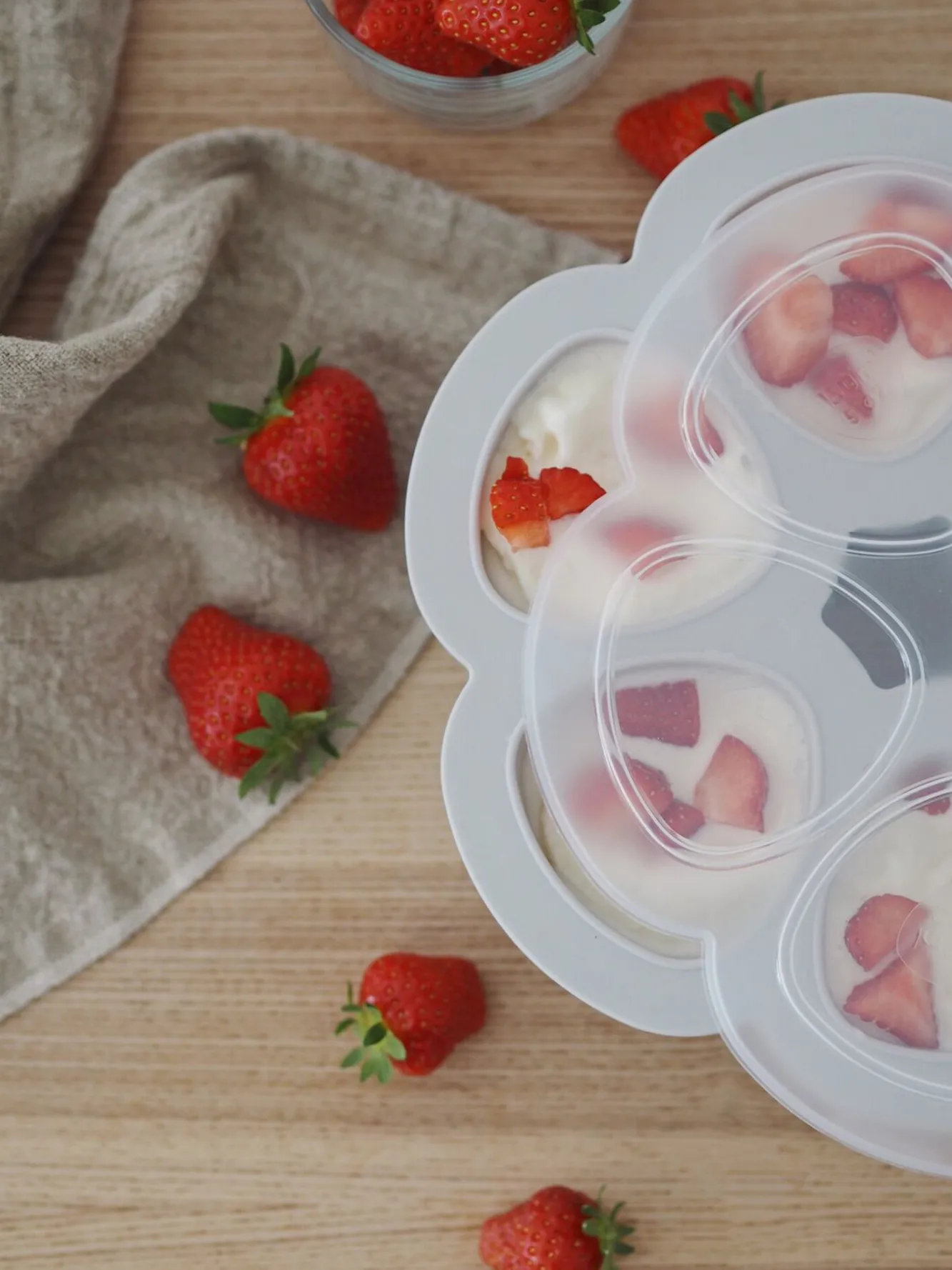 Multiportions Silicone 6*150Ml Light Mist*BÉABA