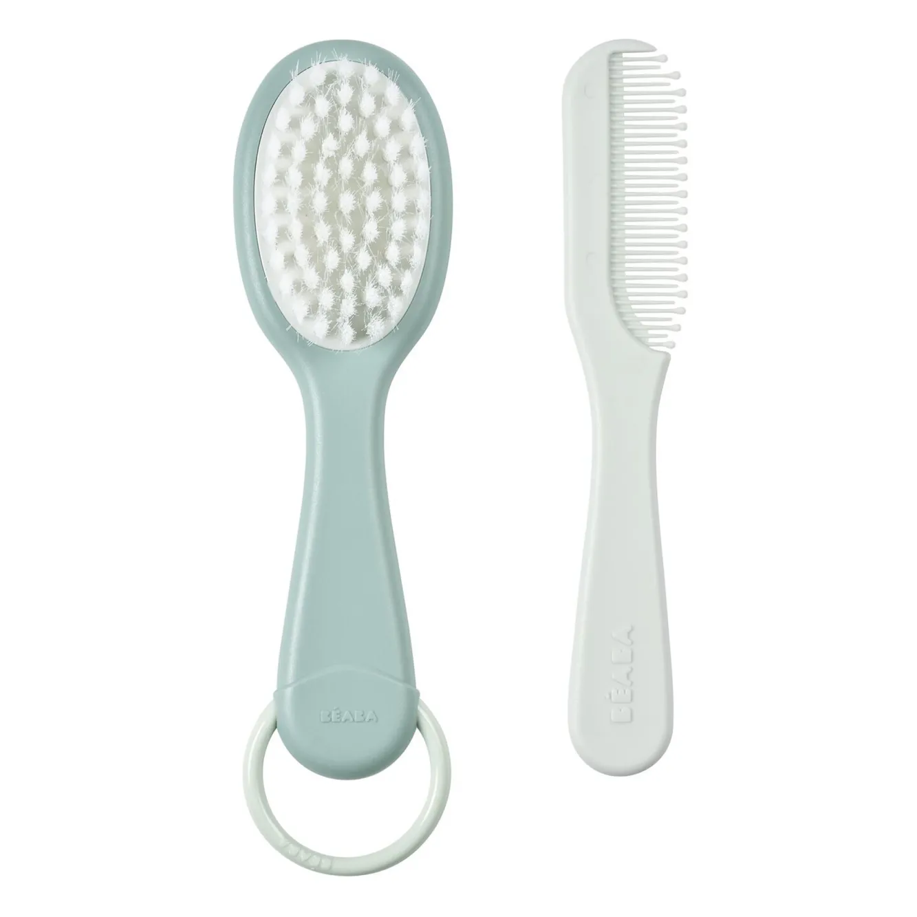 Peigne Et Brosse Green Blue*BÉABA Clearance