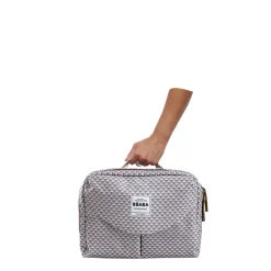 Sac A Langer Geneve Ii Play Print Grey/Coral*BÉABA Outlet