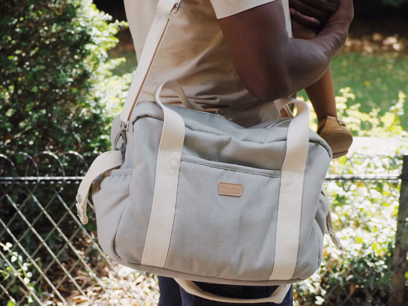 Sac A Langer Paris Pearl Grey*BÉABA Sale