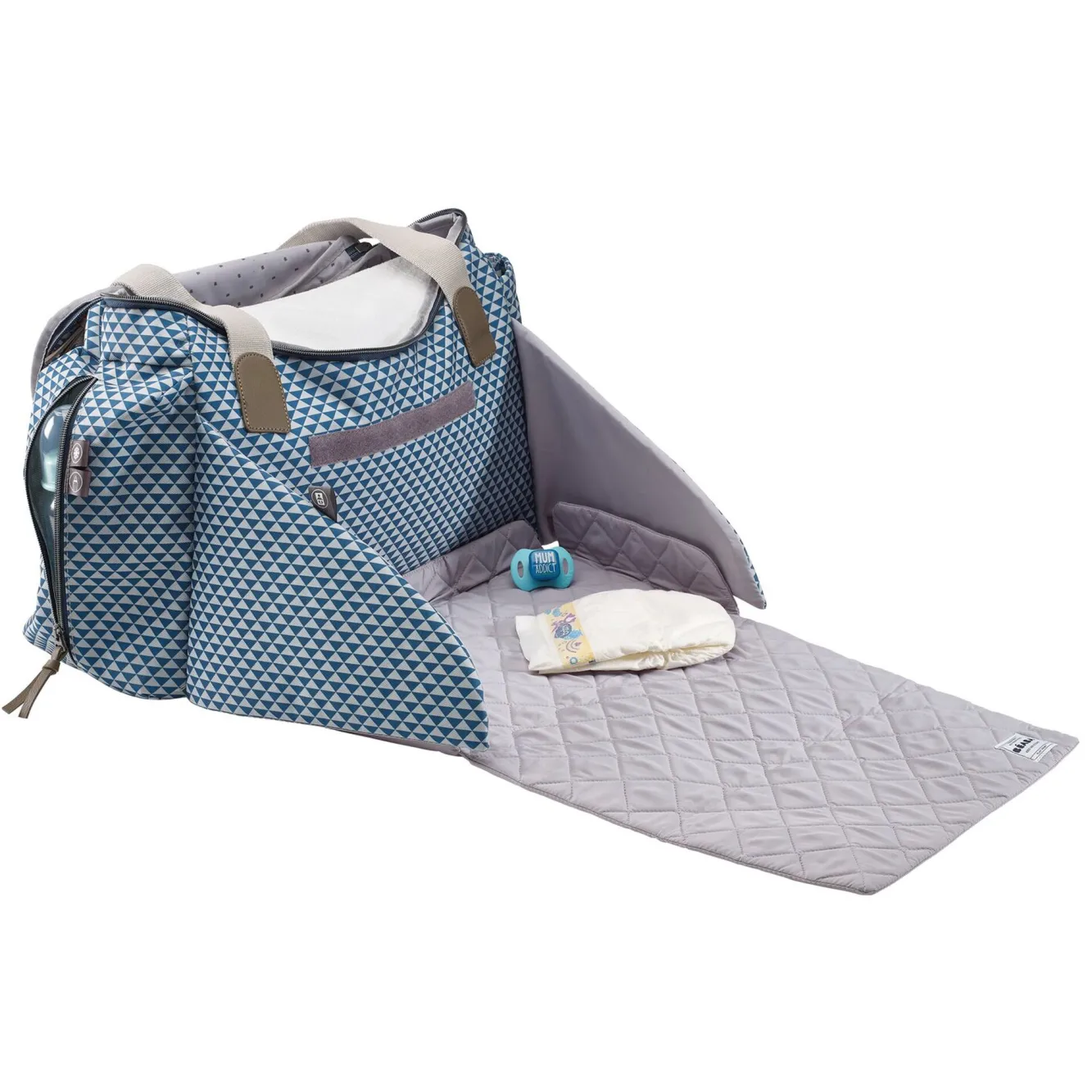 Sac A Langer Sydney Ii Play Print Blue*BÉABA Sale