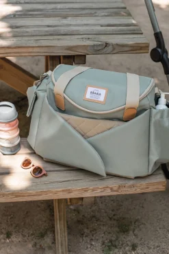 Sac A Langer Sydney Sage Green*BÉABA New