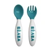 Set De 2 Couverts Ergonomiques 2Eme Age Blue*BÉABA Clearance