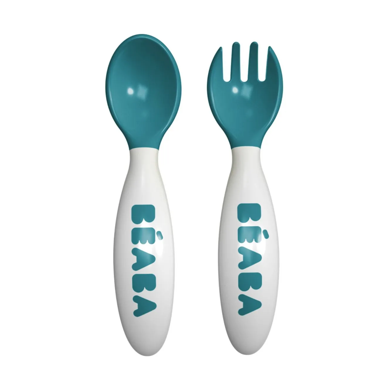 Set De 2 Couverts Ergonomiques 2Eme Age Blue*BÉABA Clearance