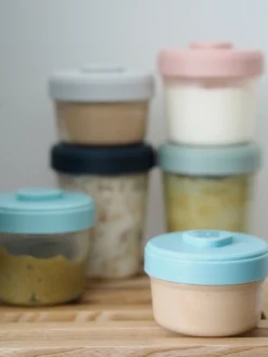 Set Integral 6 Portions Clip - (2X90Ml + 2X150Ml + 2X250Ml)*BÉABA New