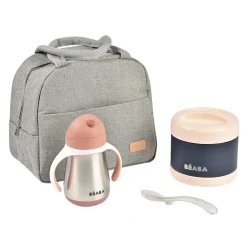 Set Repas On The Go Old Pink*BÉABA Outlet