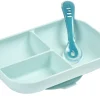 Set Repas Silicone Avec Ventouse Blue*BÉABA Hot