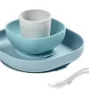 Set Vaisselle Silicone 4 Pieces Jungle*BÉABA New