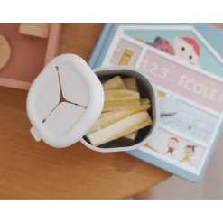 Snack Box Silicone Velvet Grey*BÉABA Outlet
