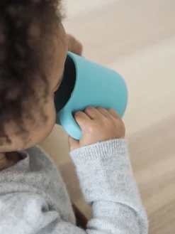 Tasse D'Apprentissage Silicone Blue*BÉABA Hot