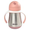 Tasse Paille Inox 250 Ml Old Pink*BÉABA Sale