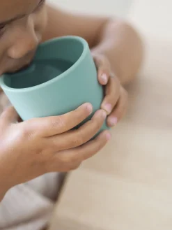 Verre Silicone Sage Green*BÉABA Hot